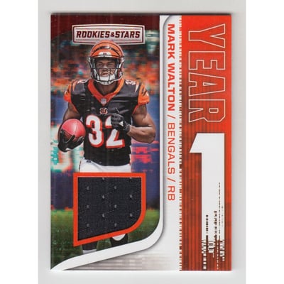 2018 Rookies and Stars Year One Jerseys #31 Mark Walton