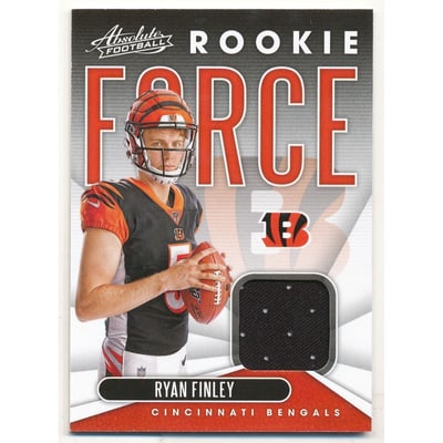 2019 Absolute Rookie Force Jerseys #27 Ryan Finley