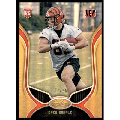 2019 Certified Mirror Gold #184 Drew Sample