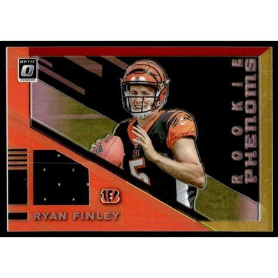 2019 Donruss Optic Rookie Phenoms Jerseys Horizontal #RP6 Ryan Finley
