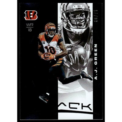 2019 Panini Black #47 A.J. Green