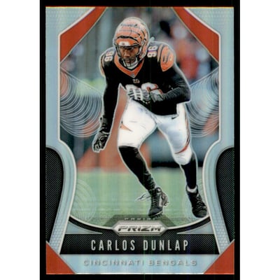 2019 Panini Prizm Prizms #82 Carlos Dunlap