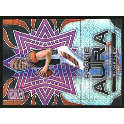 2019 Panini Spectra Rookie Aura Neon Pink #6 Ryan Finley