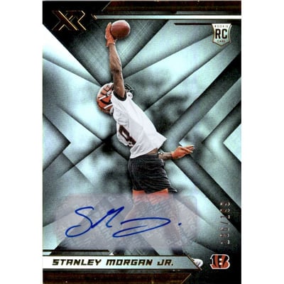 2019 Panini XR Autographs #171 Stanley Morgan Jr./199