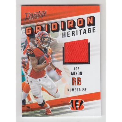 2019 Prestige Gridiron Heritage Jerseys #23 Joe Mixon