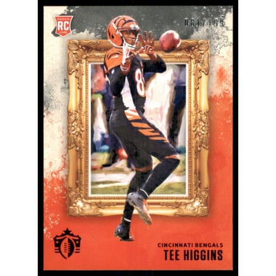 2020 Gridiron Kings Red #19 Tee Higgins