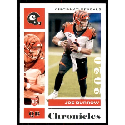 2020 Panini Chronicles #19 Joe Burrow RC