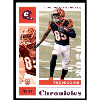 2020 Panini Chronicles Pink #21 Tee Higgins