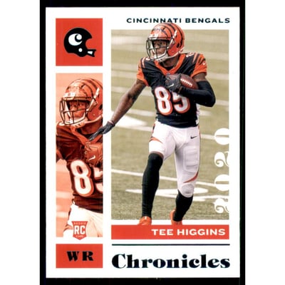 2020 Panini Chronicles Teal #21 Tee Higgins