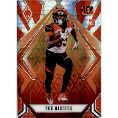 2020 Panini Phoenix Fire Burst #110 Tee Higgins