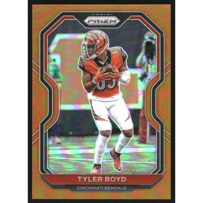 2020 Panini Prizm Prizms Orange #48 Tyler Boyd