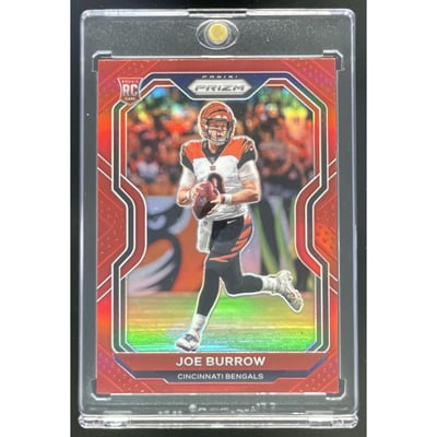 2020 Panini Prizm Red #307 Joe Burrow RC