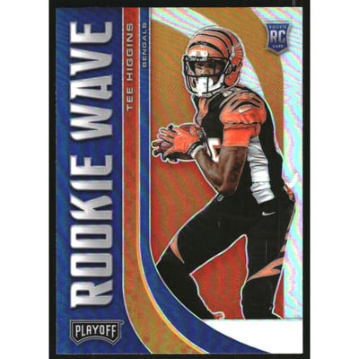 2020 Playoff Rookie Wave Silver #13 Tee Higgins