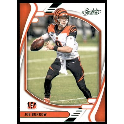 2021 Absolute Green #42 Joe Burrow