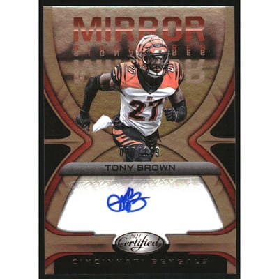 2021 Certified Mirror Signatures Bronze #26 Tony Brown/149