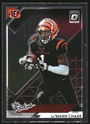 2021 Donruss Optic The Rookies #7 Ja'Marr Chase