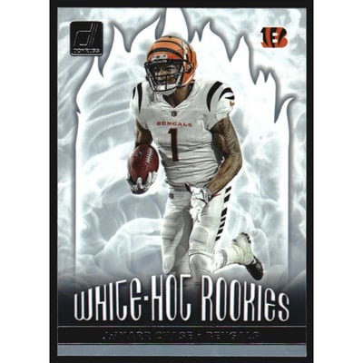 2021 Donruss White Hot Rookies #4 Ja'Marr Chase