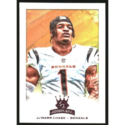2021 Panini Chronicles Gridiron Kings Pink #24 Ja'Marr Chase