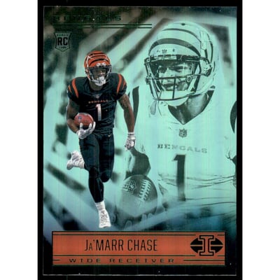 2021 Panini Illusions Emerald #65 Ja'Marr Chase