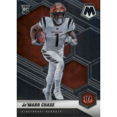 2021 Panini Mosaic #307 Ja'Marr Chase RC