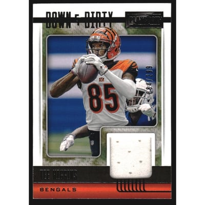 2021 Panini Playbook Down and Dirty #4 Tee Higgins