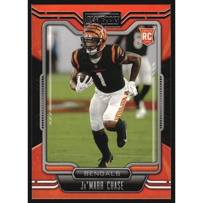 2021 Panini Playbook #105 Ja'Marr Chase RC