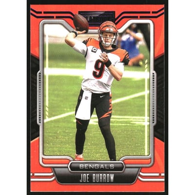 2021 Panini Playbook Purple #13 Joe Burrow