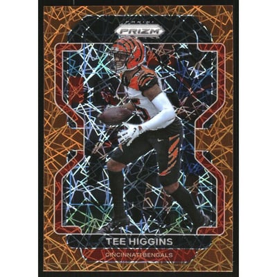 2021 Panini Prizm Prizms Lazer #271 Tee Higgins