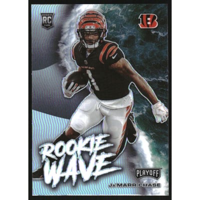 2021 Playoff Rookie Wave Silver #1 Ja'Marr Chase