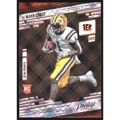 2021 Prestige Xtra Points Diamond #212 Ja'Marr Chase