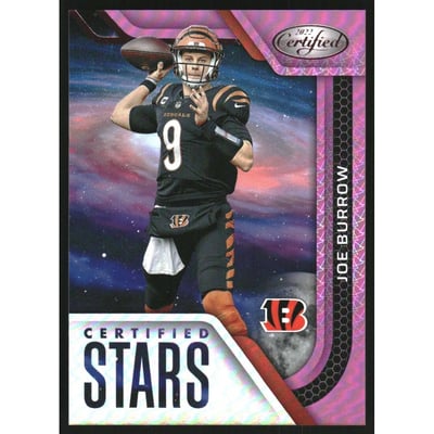 2022 Certified Certified Stars Mirror Pink #6 Joe Burrow