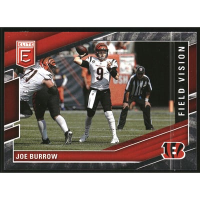 2022 Elite Field Vision #3 Joe Burrow
