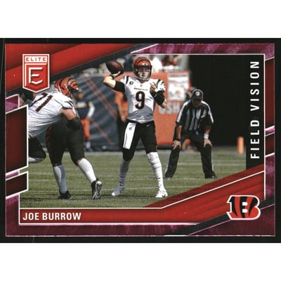 2022 Elite Field Vision Pink #3 Joe Burrow