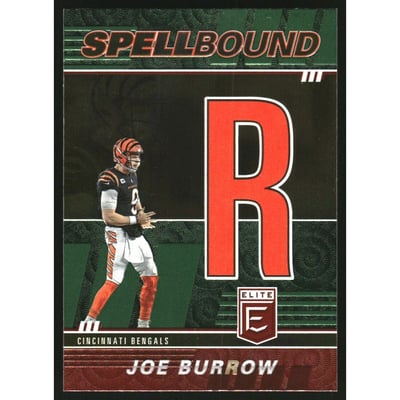 2022 Elite Spellbound Green #4 Joe Burrow