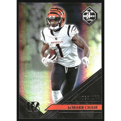 2022 Limited Silver Spotlight #19 Ja'Marr Chase