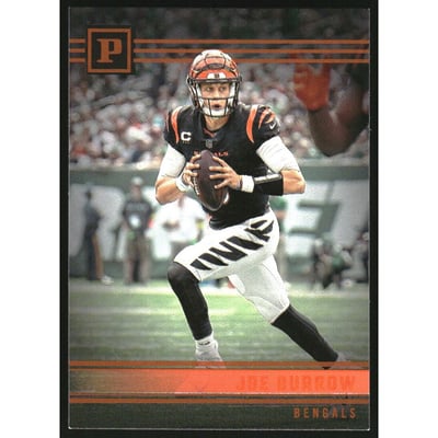 2022 Panini Chronicles Panini Orange #34 Joe Burrow