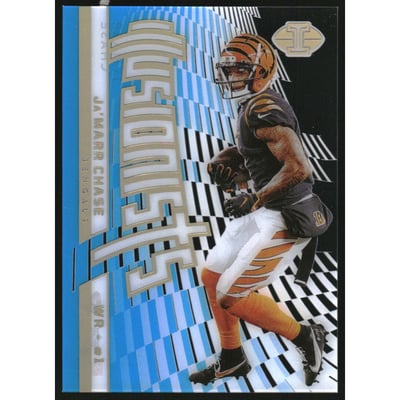 2022 Panini Illusions Illusionists Light Blue #1 Ja'Marr Chase