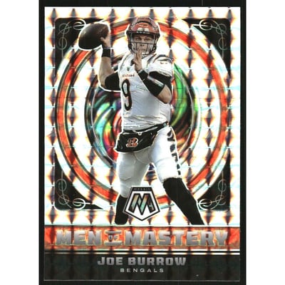2022 Panini Mosaic Men of Mastery Mosaic #6 Joe Burrow