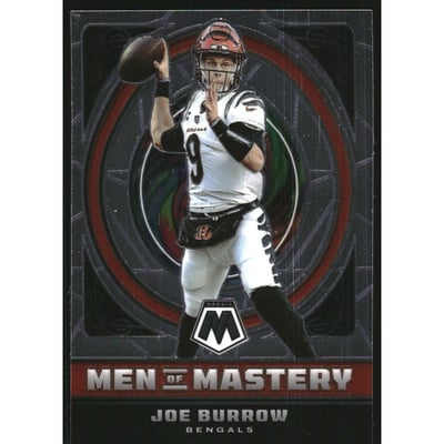 2022 Panini Mosaic Men of Mastery #6 Joe Burrow
