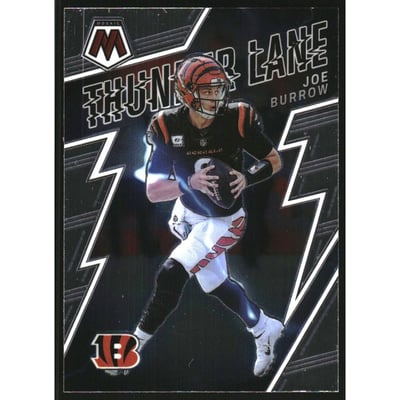 2022 Panini Mosaic Thunder Lane #22 Joe Burrow