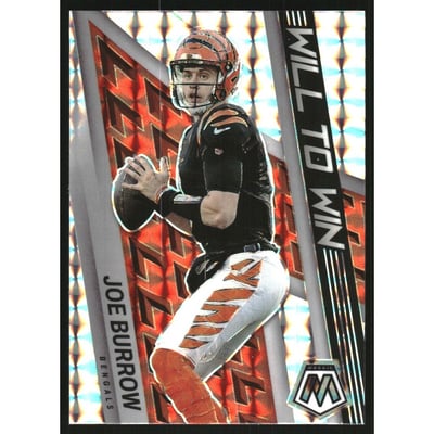 2022 Panini Mosaic Will to Win Mosaic #2 Joe Burrow