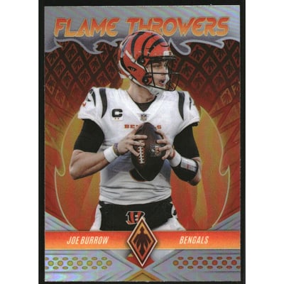 2022 Panini Phoenix Flame Throwers #7 Joe Burrow