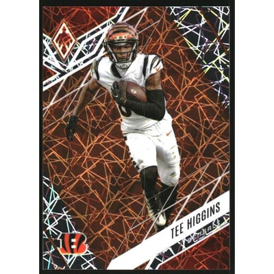 2022 Panini Phoenix Orange Lazer #17 Tee Higgins