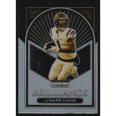 2022 Panini Prizm Brilliance Prizms Silver #9 Ja'Marr Chase