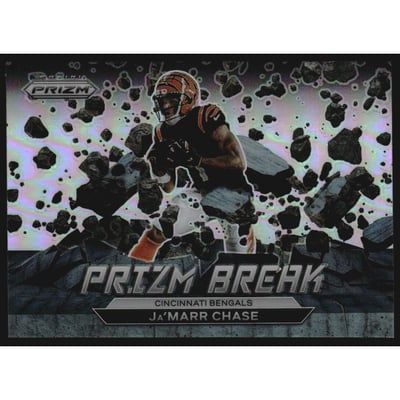 2022 Panini Prizm Prizm Break Prizms Silver #2 Ja'Marr Chase