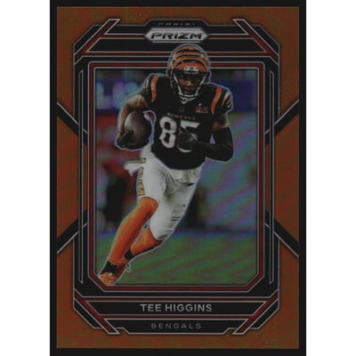 2022 Panini Prizm Prizms Orange #59 Tee Higgins