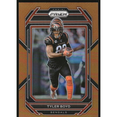 2022 Panini Prizm Prizms Orange #60 Tyler Boyd