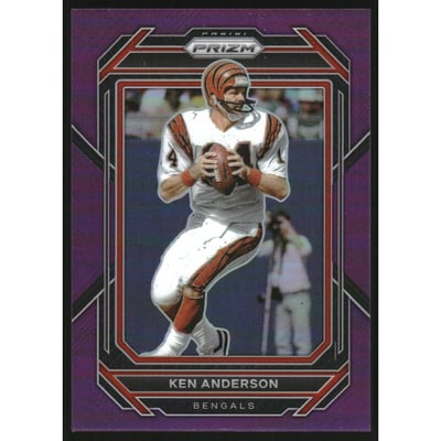 2022 Panini Prizm Prizms Purple #64 Ken Anderson