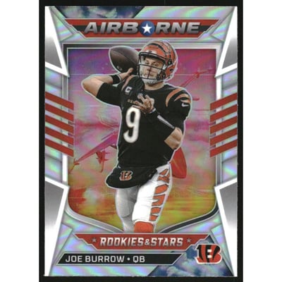 2022 Rookies and Stars Airborne Silver #6 Joe Burrow