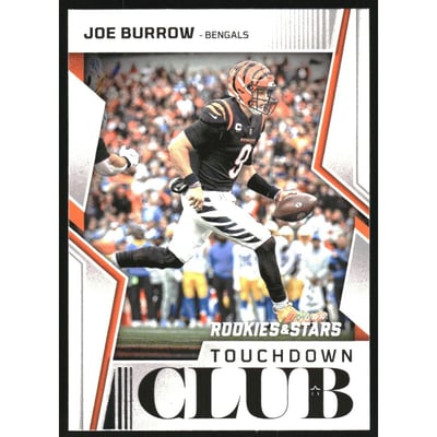 2022 Rookies and Stars Touchdown Club #5 Joe Burrow